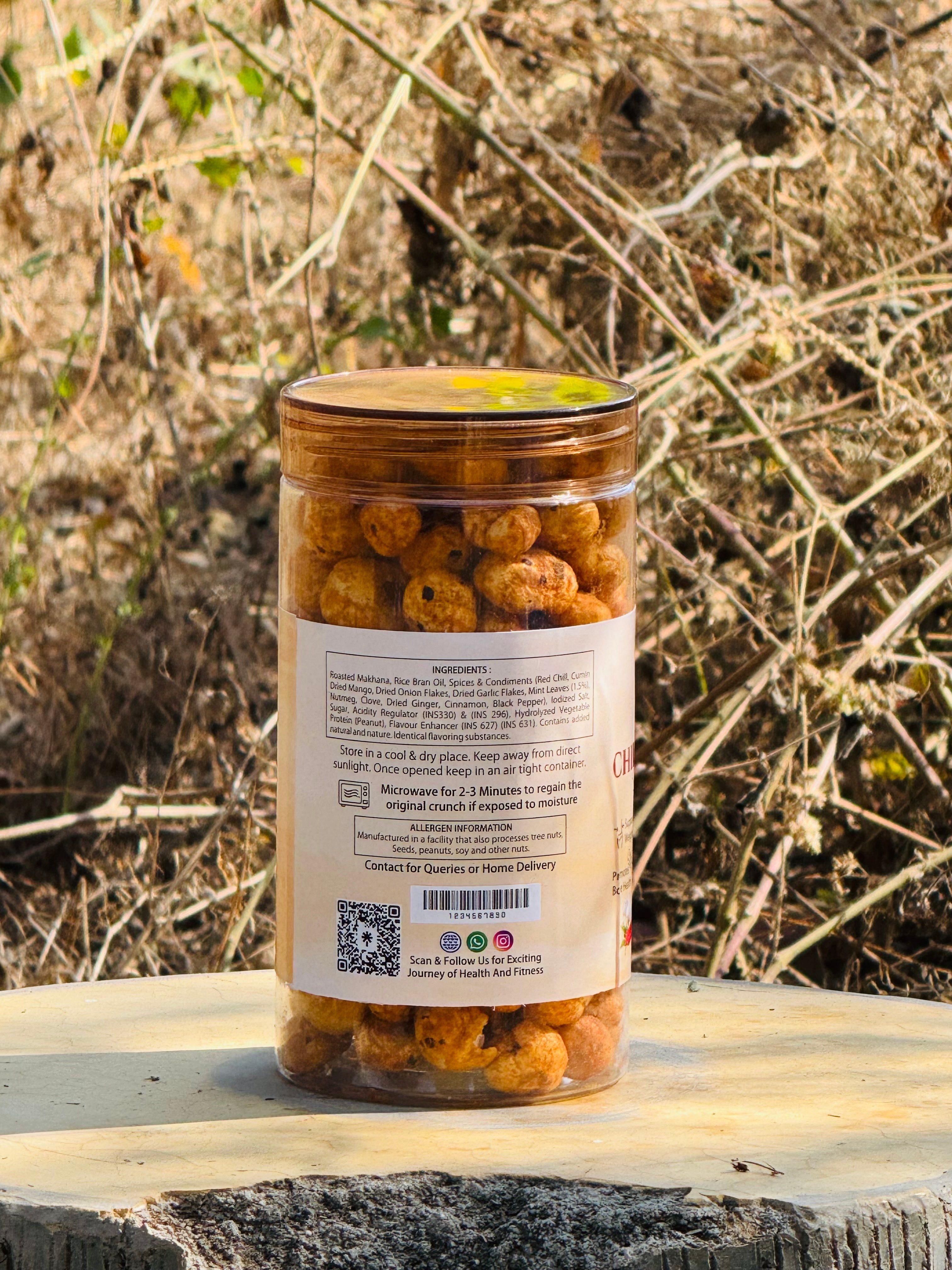 Chilly Garlic Roasted Makhana