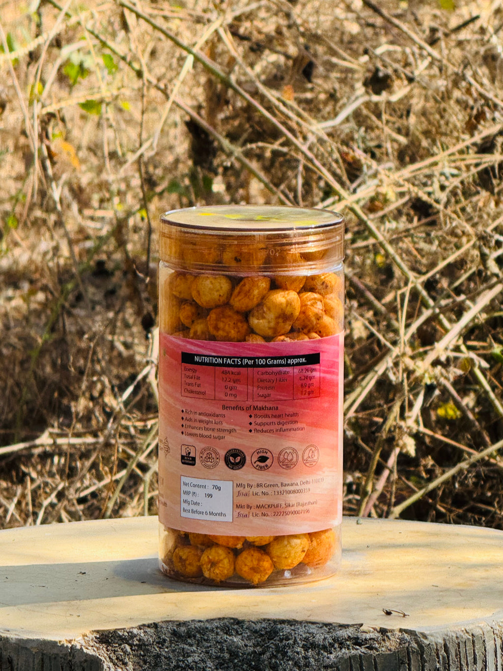 Tomato Roasted Makhana