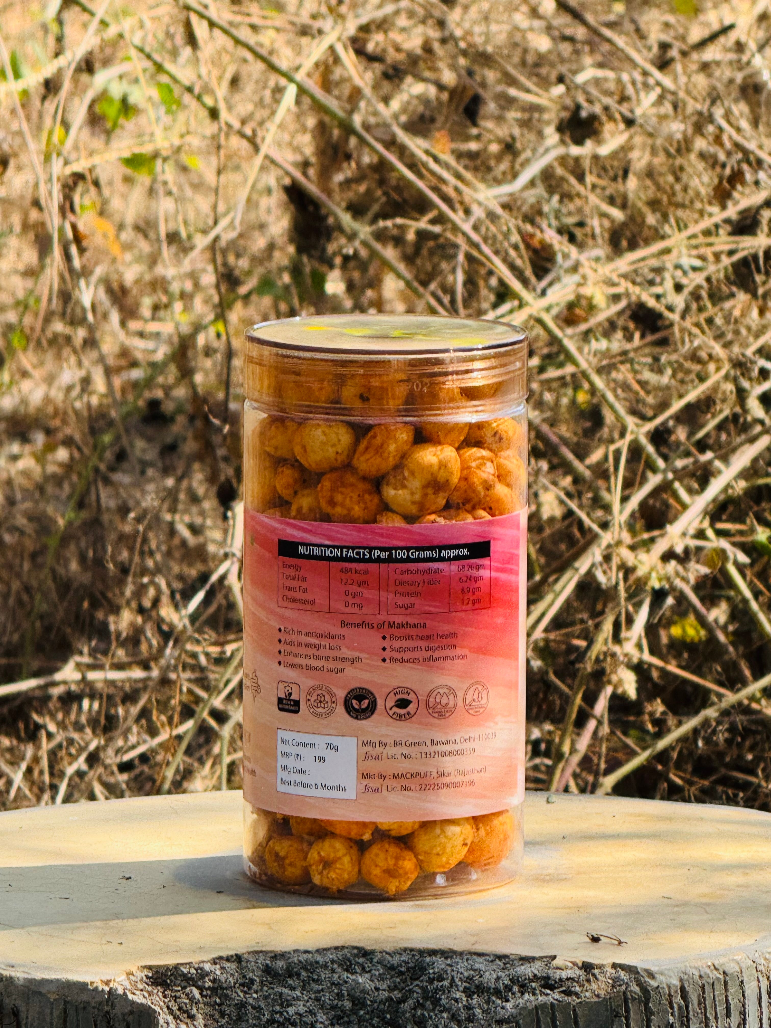 Tomato Roasted Makhana