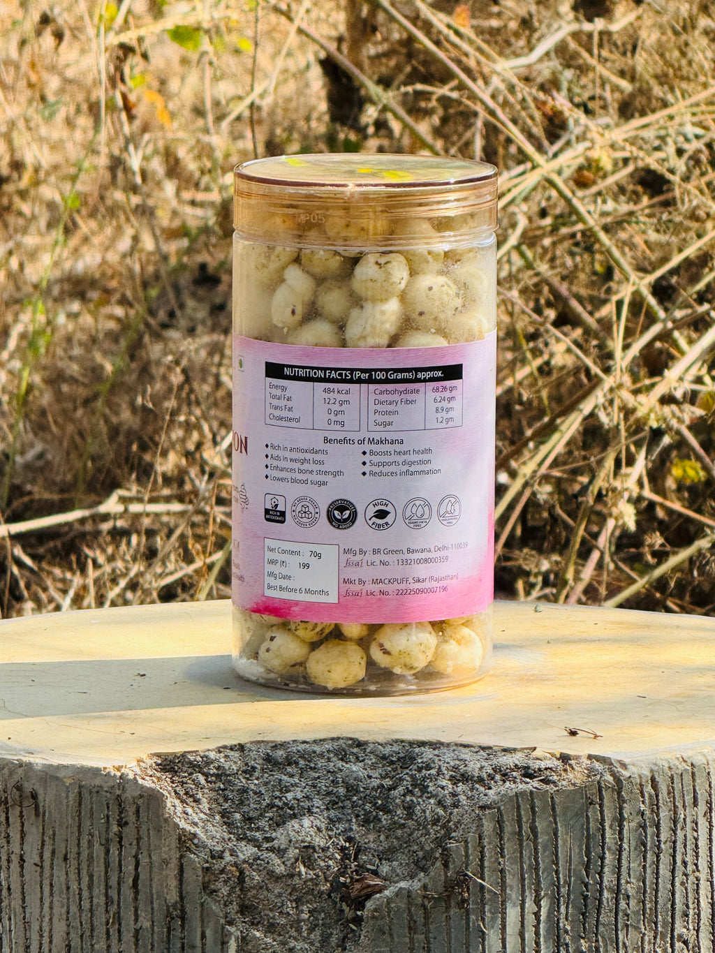 Cream & Onion Roasted Makhana