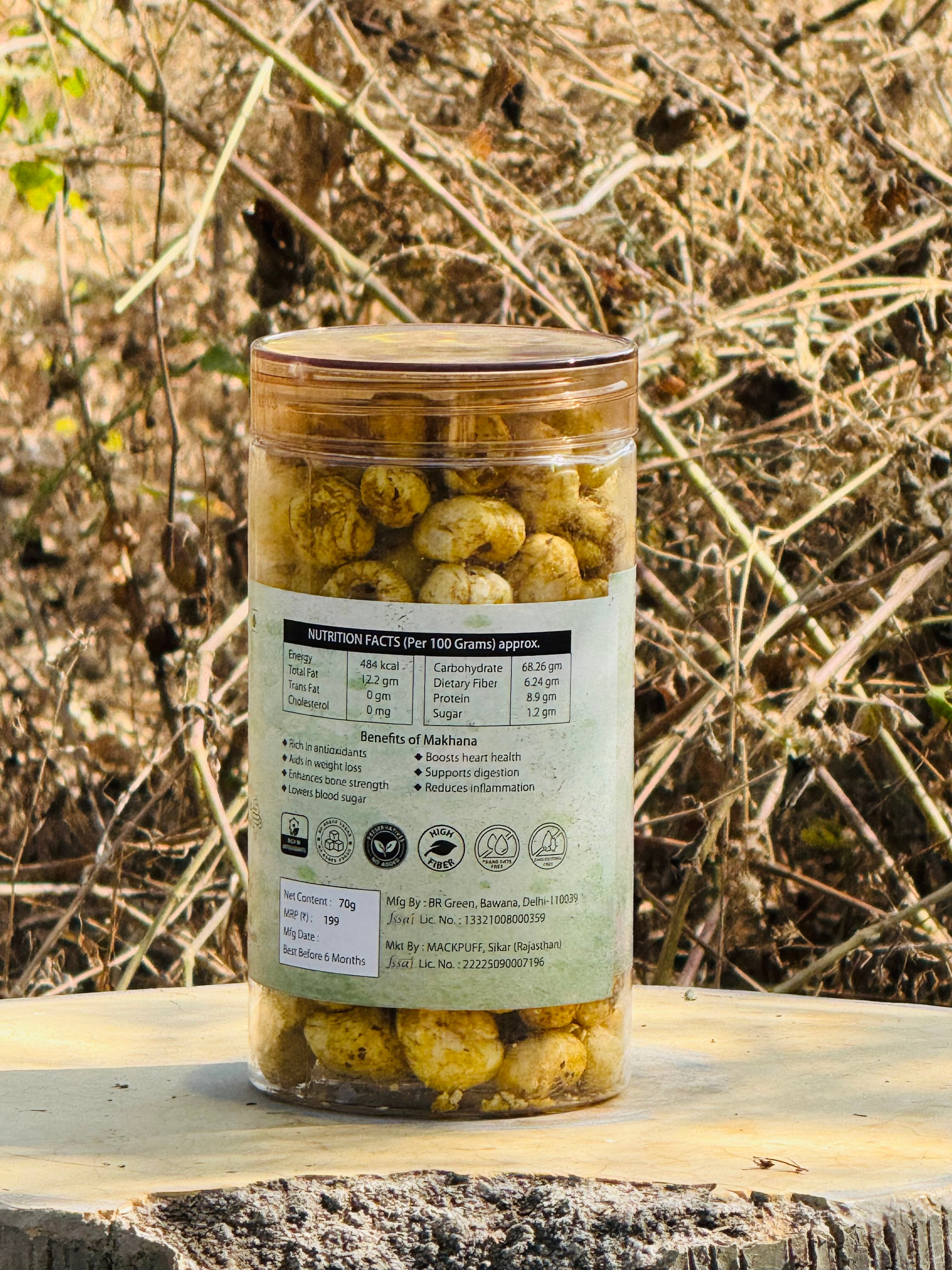 Pudina Roasted Makhana