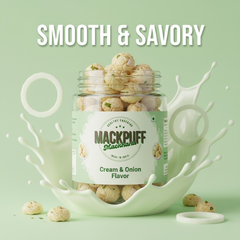 Cream & Onion Roasted Makhana